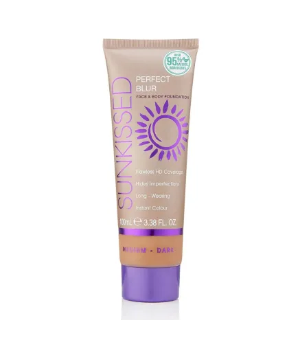 SUNKISSED PERFECT BLUR BASE MEDIUM-DARK 100ML