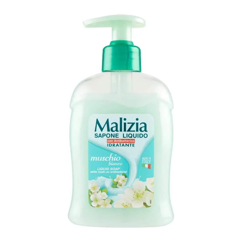 MALIZIA BLANCO JABON LIQUIDO ANTI-BACTERIANO 300ML
