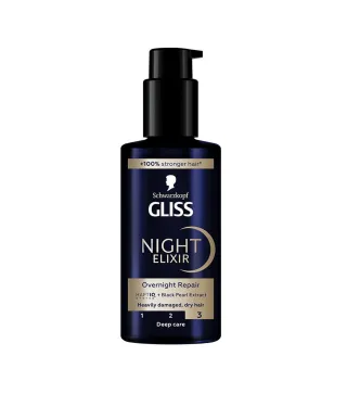 SCHWARZKPOF GLISS NIGHT SERUM CAPILAR CABELLO SECO 1UN