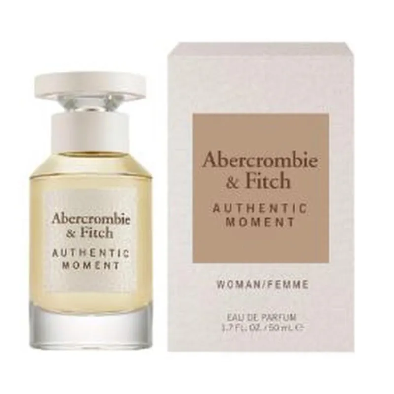ABERCROMBIE FITCH AUTHENTIC MOMENT EAU DE PARFUM WOMAN 50ML VAPORIZADOR