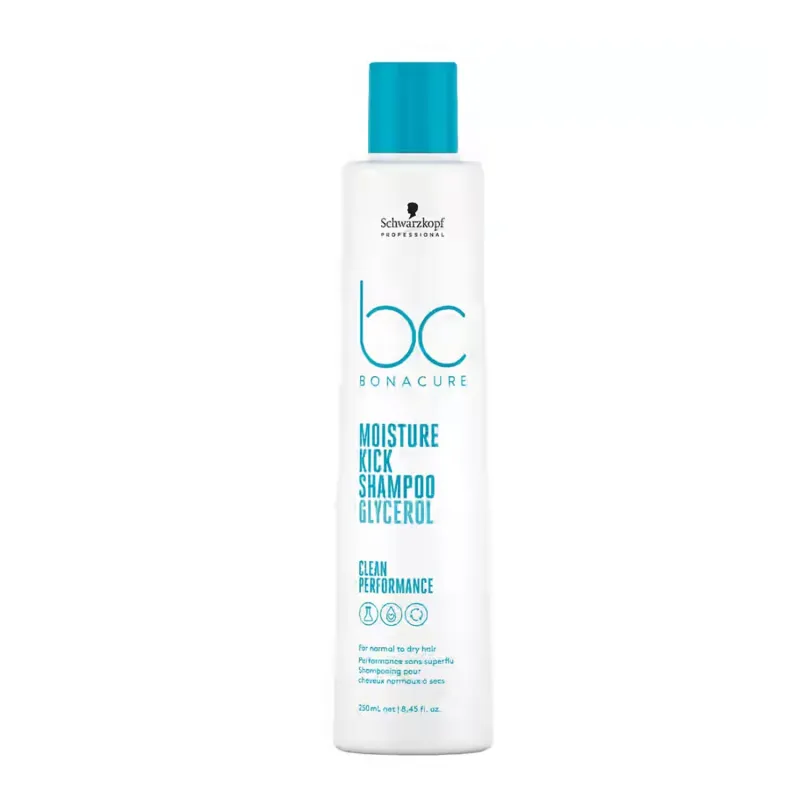 SCHWARZKPOF BONACURE MOISTURE KICK CHAMPU 250ML