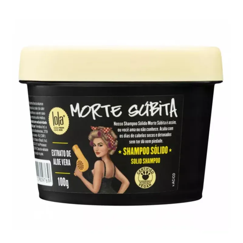 LOLA MORTE SUBITA CHAMPU SOLIDO ALOE VERA 100GR