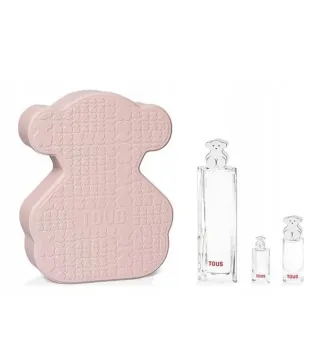 TOUS BEAR EAU DE TOILETTE 90ML + EAU DE TOILETTE 15ML VAPORIZADOR + METALIC BOX 1U.