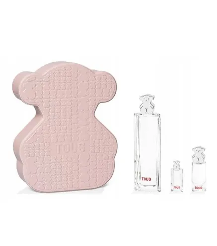 TOUS BEAR EAU DE TOILETTE 90ML + EAU DE TOILETTE 15ML VAPORIZADOR + METALIC BOX 1U.