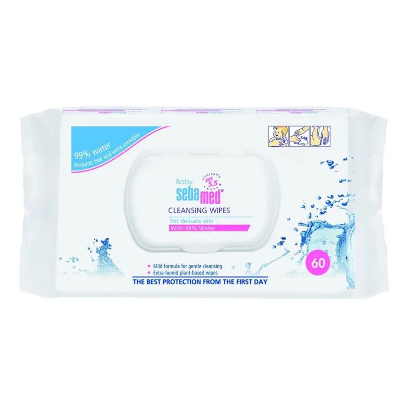 SEBAMED BABY TOALLITAS PIEL DELICADAS PACK 60ML