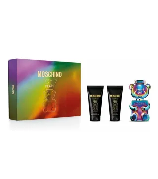 MOSCHINO TOY2 PEARL EAU DE PARFUM 50ML VAPORIZADOR + GEL DE BAÑO 50ML + LOCION CORPORAL PERFUMADA 50ML