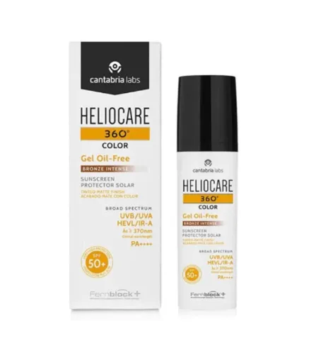 CANTABRIA LABS HELIOCARE 360 GEL SIN ACEITE COLOR BRONZE INTENSE 50ML