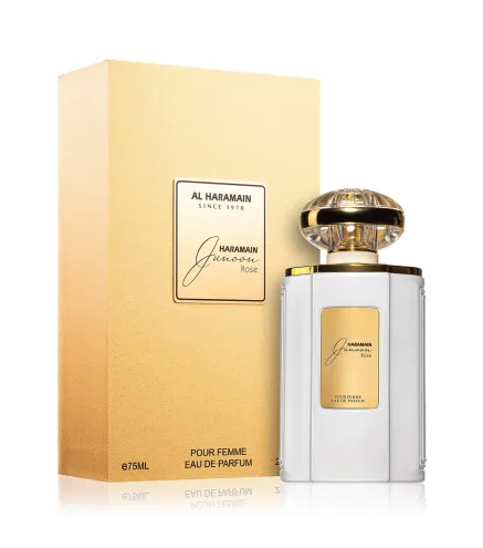 AL HARAMAIN JUNOON ROSE EAU DE PARFUM POUR FEMME 75ML VAPORIZADOR