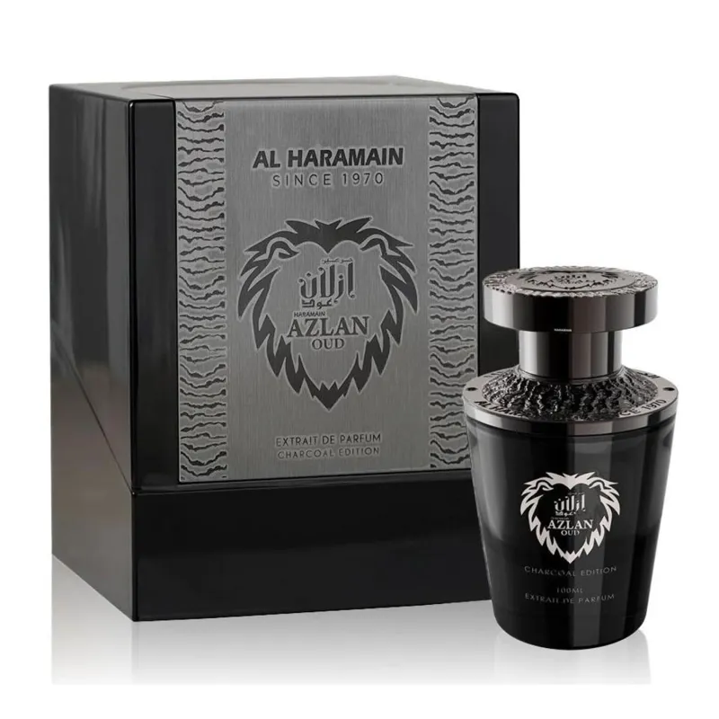AL HARAMAIN AMBER OUD EXTRACTO DE PERFUME CHARCOAL EDITION 100ML VAPORIZADOR