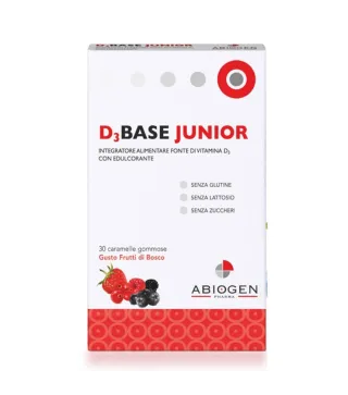 ABIOGEN PHARMA PHARMA D3 CARAMELOS FRUTAS DEL BOSQUE 30UN