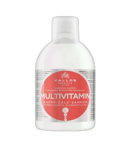 KALLOS MULTI-VITAMIN CHAMPU ENERGIZANTE 1000ML