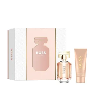 HUGO BOSS THE SCENT EAU DE PARFUM 50ML + LOCION CORPORAL PERFUMADA 75ML