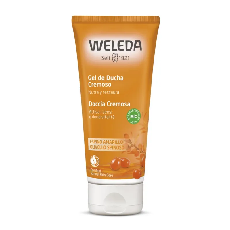 WELEDA ESPINO AMARILLO GEL DE DUCHA CREMOSO 200ML