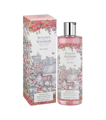 WOODS WINDSOR TRUE ROSE GEL DE BAÑO 250ML