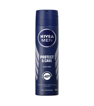 NIVEA MEN PROTECT & CARE DESODORANTE SIN ALCOHOL 150ML VAPORIZADOR