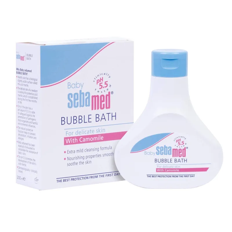 SEBAMED BABY BUBBLE BATH PF 5.5 200ML