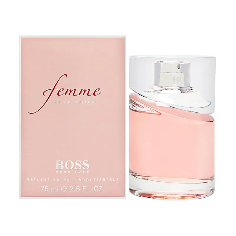 HUGO BOSS BY FEMME EAU DE PARFUM 50ML VAPORIZADOR HUGO BOSS BY FEMME EAU DE PARFUM 50ML VAPORIZADOR
