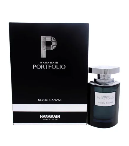AL HARAMAIN PORTFOLIO NEROLI CANVAS EAU DE PARFUM 75ML VAPORIZADOR