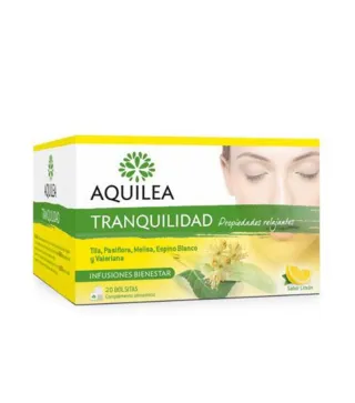 AQUILEA TRANQUILIDAD 30 BOLSITAS TILA Y PASIFLORA 1UN
