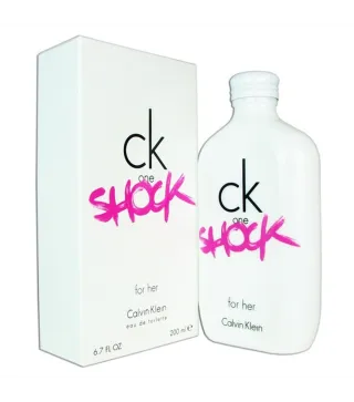 CALVIN KLEIN CK SHOCK WOMAN EAU DE TOILETTE 200ML VAPORIZADOR