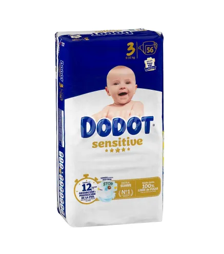 DODOT SENSITIVE PAÑALES 6-10KG 10000GR