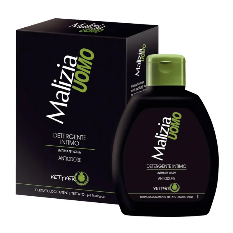 MALIZIA UOMO DETERGENTE INTIMO SIN OLOR 200ML