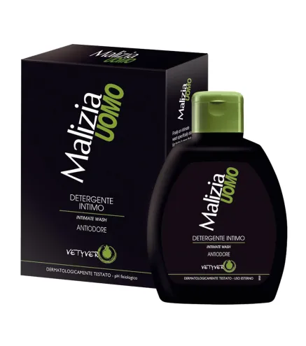 MALIZIA UOMO DETERGENTE INTIMO SIN OLOR 200ML