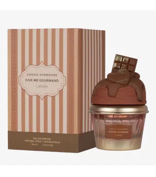 LATTAFA CHOCO OVERDOSE GIVE ME GOURMAND EAU DE PARFUM 75ML
