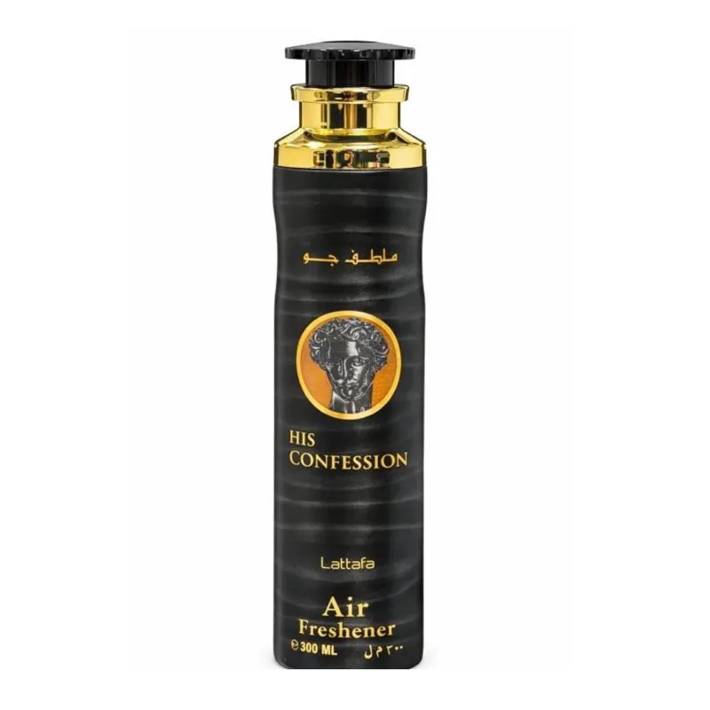 LATTAFA HIS CONFESSION AIR FRESHENER 300ML VAPORIZADOR LATTAFA HIS CONFESSION AIR FRESHENER 300ML VAPORIZADOR