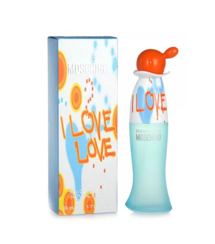 MOSCHINO CHEAP & CHIC I LOVE LOVE EAU DE TOILETTE 50ML VAPORIZADOR