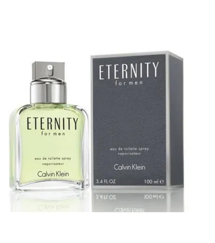CALVIN KLEIN ETERNITY EAU DE TOILETTE FOR MEN 100ML VAPORIZADOR
