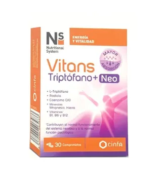 NUTRITIONAL SYSTEM VITANS TRIPTOFANO+NEO 30 CAPSULAS 30UN