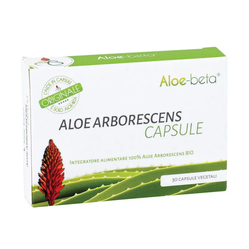 ALOE BETA ARBORESCENS ALOE CAPSULES 100% ALOE 30UN