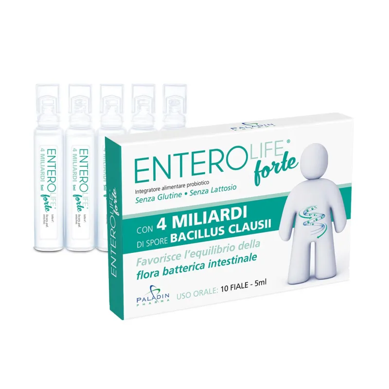 PALADIN PHARMA ENTERO LIFE TRATAMIENTO PROBIOTICO FORTE USO ORAL 10UN