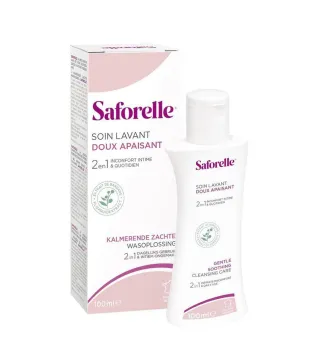 SAFORELLE GENTLE SOOTHING GEL INTIMO LIMPIADOR 2IN1 100ML