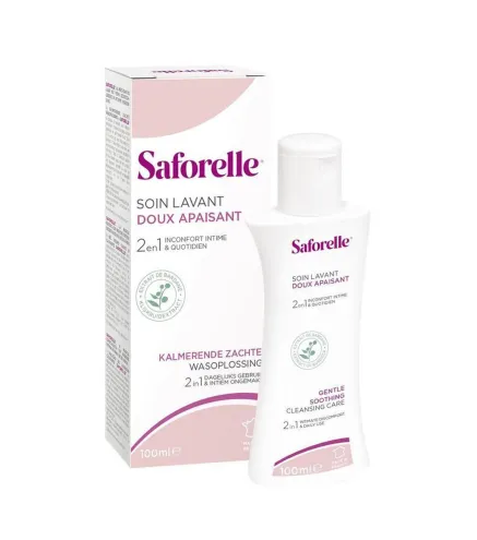 SAFORELLE GENTLE SOOTHING GEL INTIMO LIMPIADOR 2IN1 100ML
