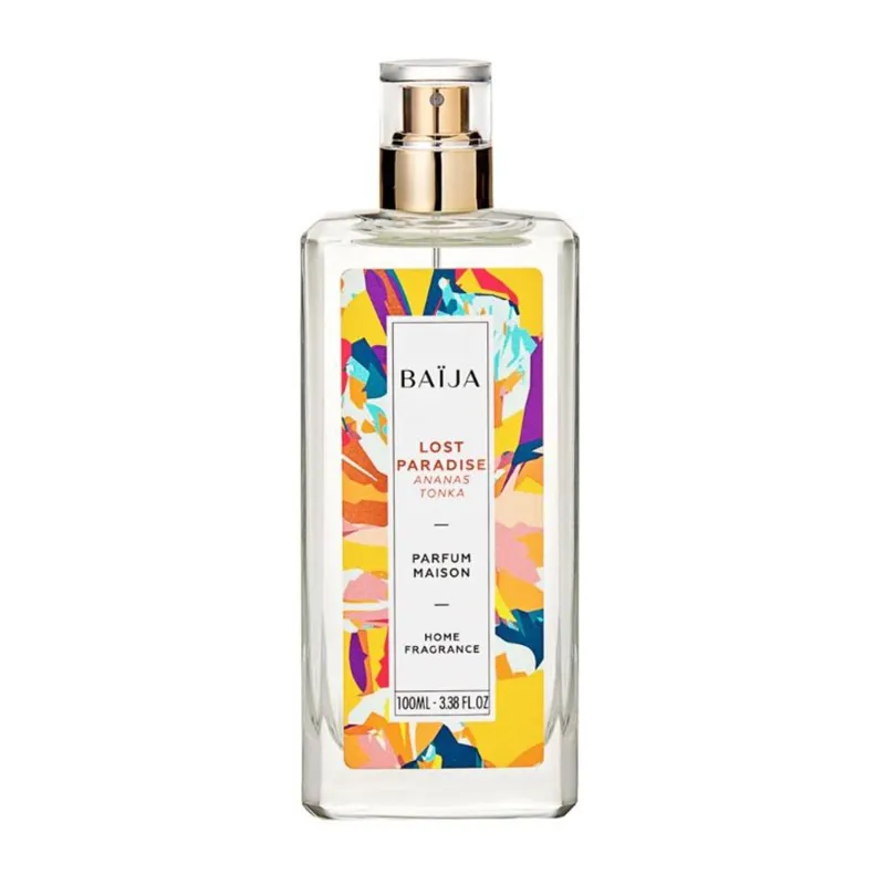 HOME FRAGRANCE BAIJA LOST PARADISE SPRAY ANANAS TONKA 100ML VAPORIZADOR HOME FRAGRANCE BAIJA LOST PARADISE SPRAY ANANAS TONKA 100ML VAPORIZADOR