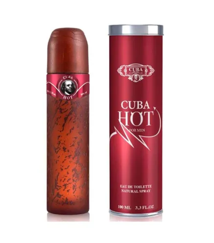 CUBA HOT FOR MEN EAU DE TOILETTE 100ML VAPORIZADOR