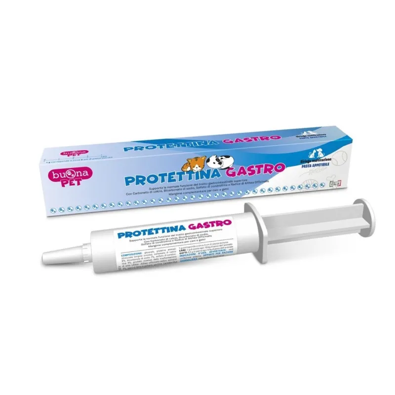 BUONA PET PROTETTINA GASTRO PASTA APETECIBLE 30GR BUONA PET PROTETTINA GASTRO PASTA APETECIBLE 30GR