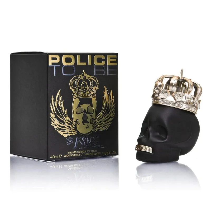 POLICE TO BE THE KING EAU DE TOILETTE 40ML VAPORIZADOR POLICE TO BE THE KING EAU DE TOILETTE 40ML VAPORIZADOR