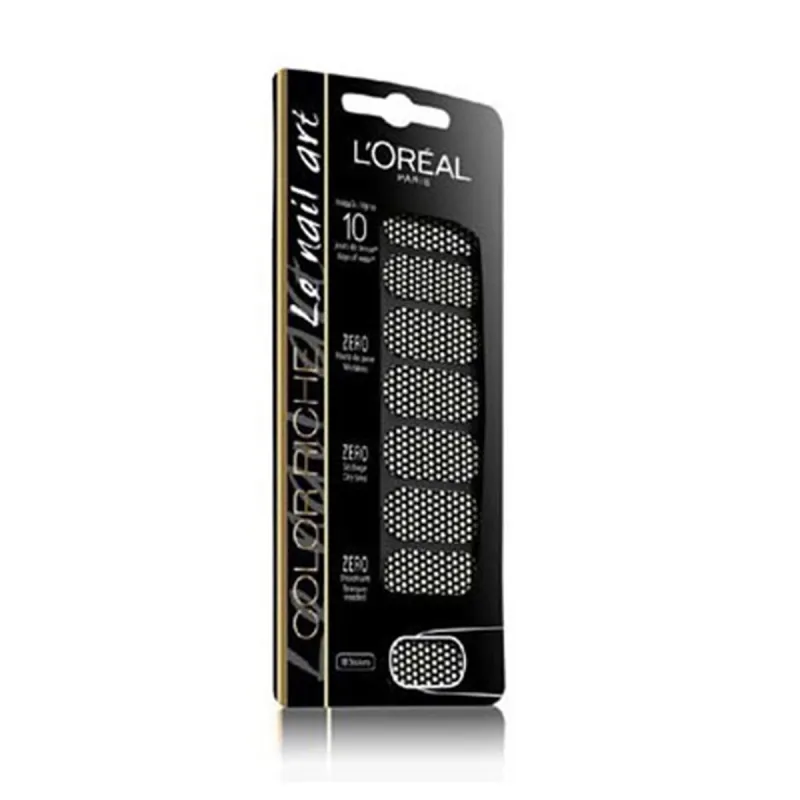 LOREAL MAQUILLAJE PEGATINAS UÑAS PACK 1ML