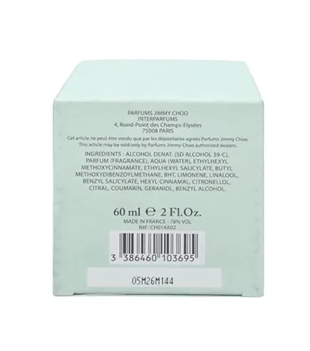 JIMMY CHOO ILLICIT FLOWER EAU DE TOILETTE 60ML VAPORIZADOR