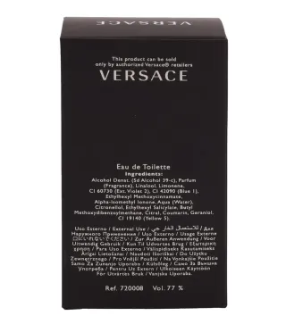 VERSACE POUR HOMME EAU DE TOILETTE 100ML VAPORIZADOR