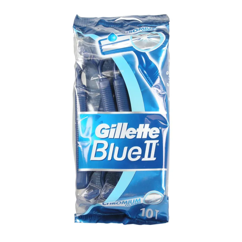 GILLETTE BLUE II PACK 10 UNIDADES GILLETTE BLUE II PACK 10 UNIDADES