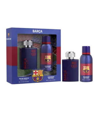 FC BARCELONA BARÇA EAU DE TOILETTE 150ML VAPORIZADOR + DESODORANTE 150ML VAPORIZADOR