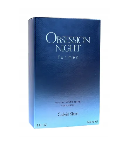 CALVIN KLEIN OBSESSION NIGHT EAU DE TOILETTE FOR MEN 125ML VAPORIZADOR