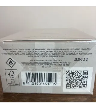 ADOLFO DOMINGUEZ AGUA FRESCA DE ROSAS BLANCAS EAU DE TOILETTE 60ML VAPORIZADOR