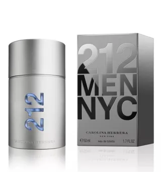 CAROLINA HERRERA 212 MEN EAU DE TOILETTE 50ML VAPORIZADOR