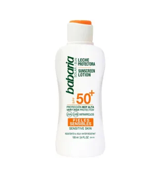 BABARIA ALOE VERA LECHE CORPORAL SPF50+ PIEL SENSIBLE 100ML