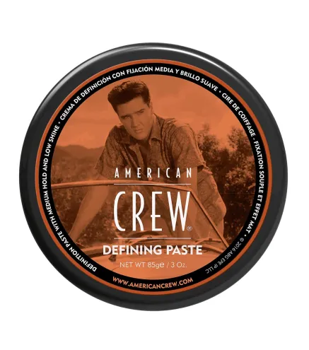 AMERICAN CREW DEFINING PASTE CREMA DEFINICION FIJACION MEDIA BRILLO SUAVE 85GR.